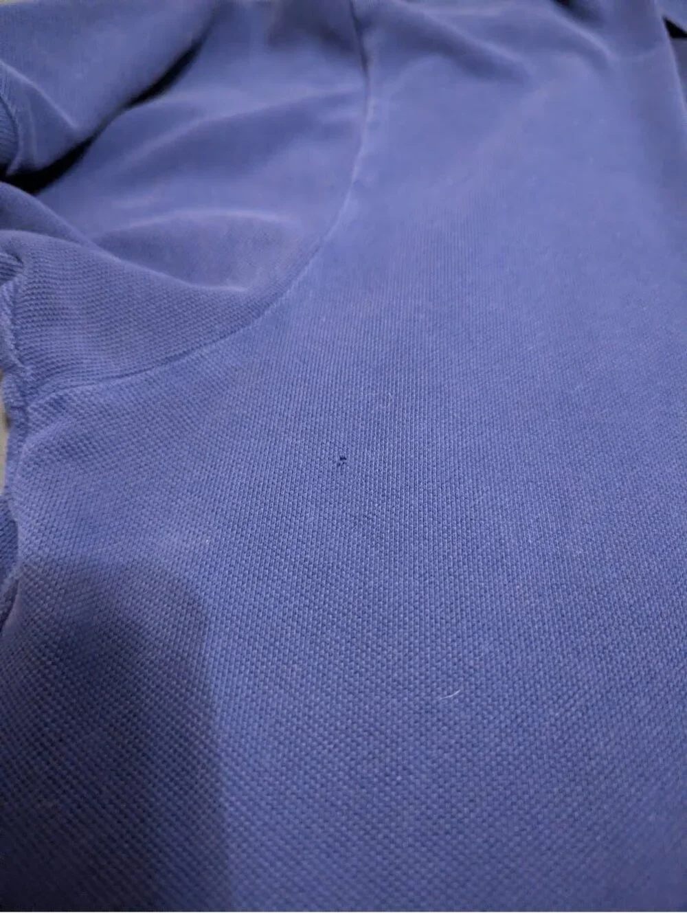 Vintage 90s Polo Ralph Lauren Mens L Shirt Purple Single Stitch Polo 24x30.5